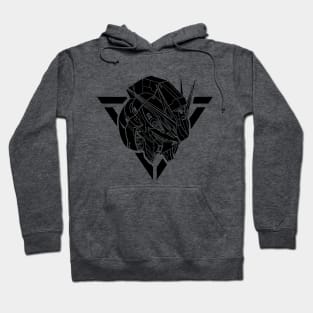 Gundam NU RX93 Black Hoodie